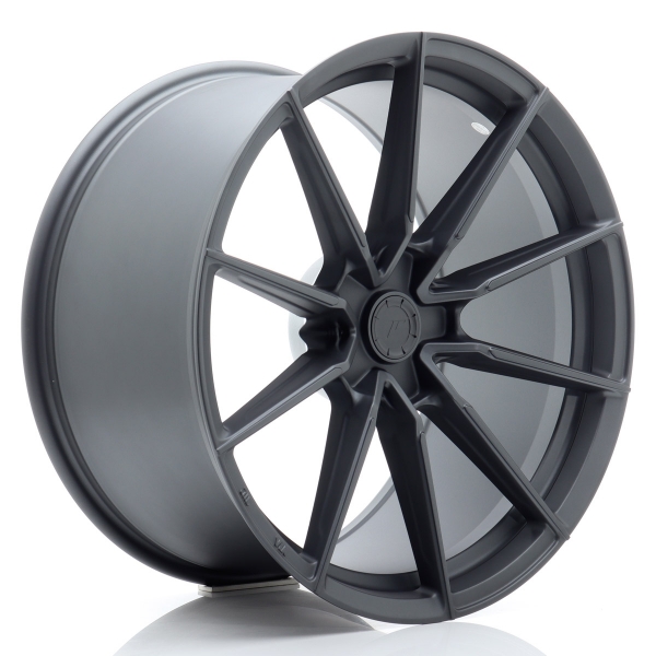 JR Wheels SL02 18x9 ET20-51 5H BLANK Matt Gun Metal